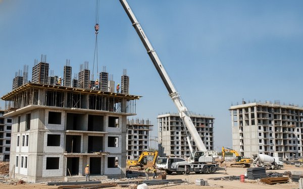 Строительство многоэтажных домов