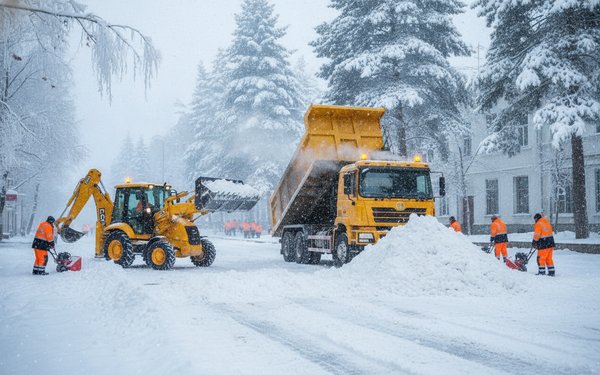 Уборка и вывоз снега
